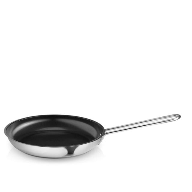 Stainless steel frying pan - 28 cm - ceramic Slip-Let®️ non-stick