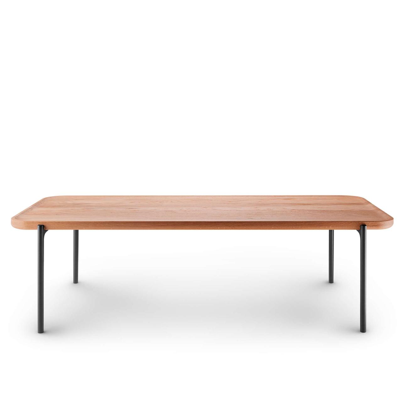 Savoye lounge table - 50x120 cm - 35 cm - Oiled oak