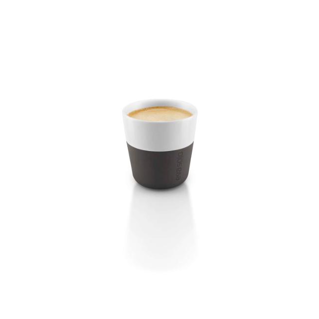 Espresso-Becher - 2 stck - Carbon black