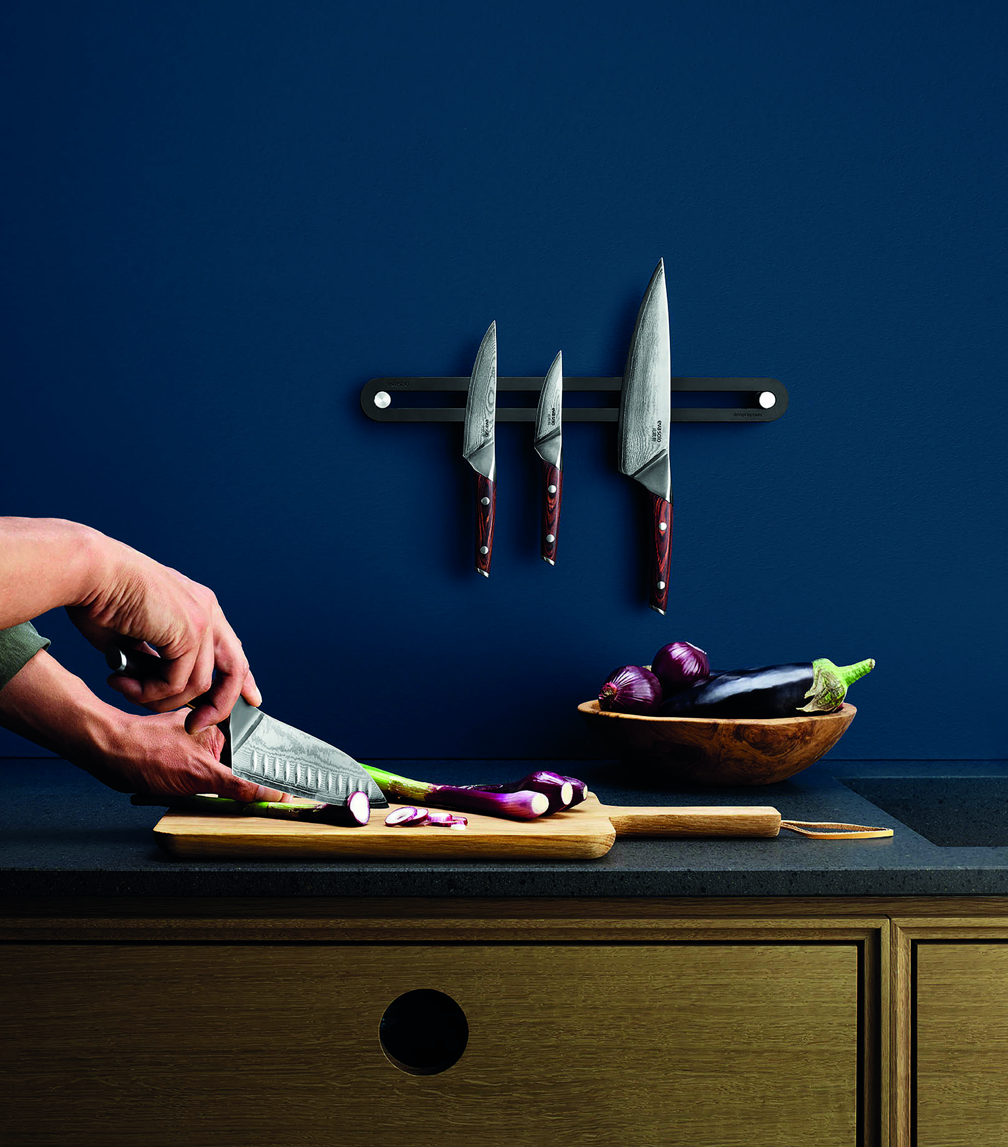 Barre aimantée porte couteaux barre aimant couteau de 40 cm idéale