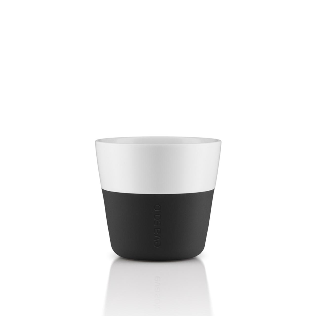 Lungo-Becher - 2 stck - Carbon black