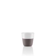 Espresso-mugg - 2 st. - elephant grey