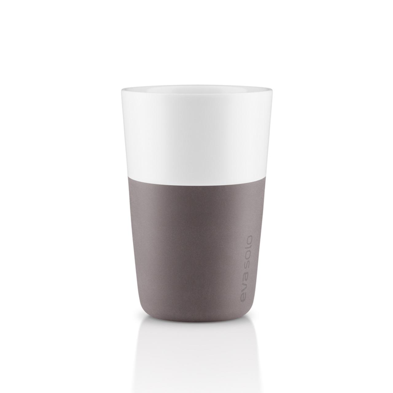 Cafe Latte-Becher - 2 stck - elephant grey