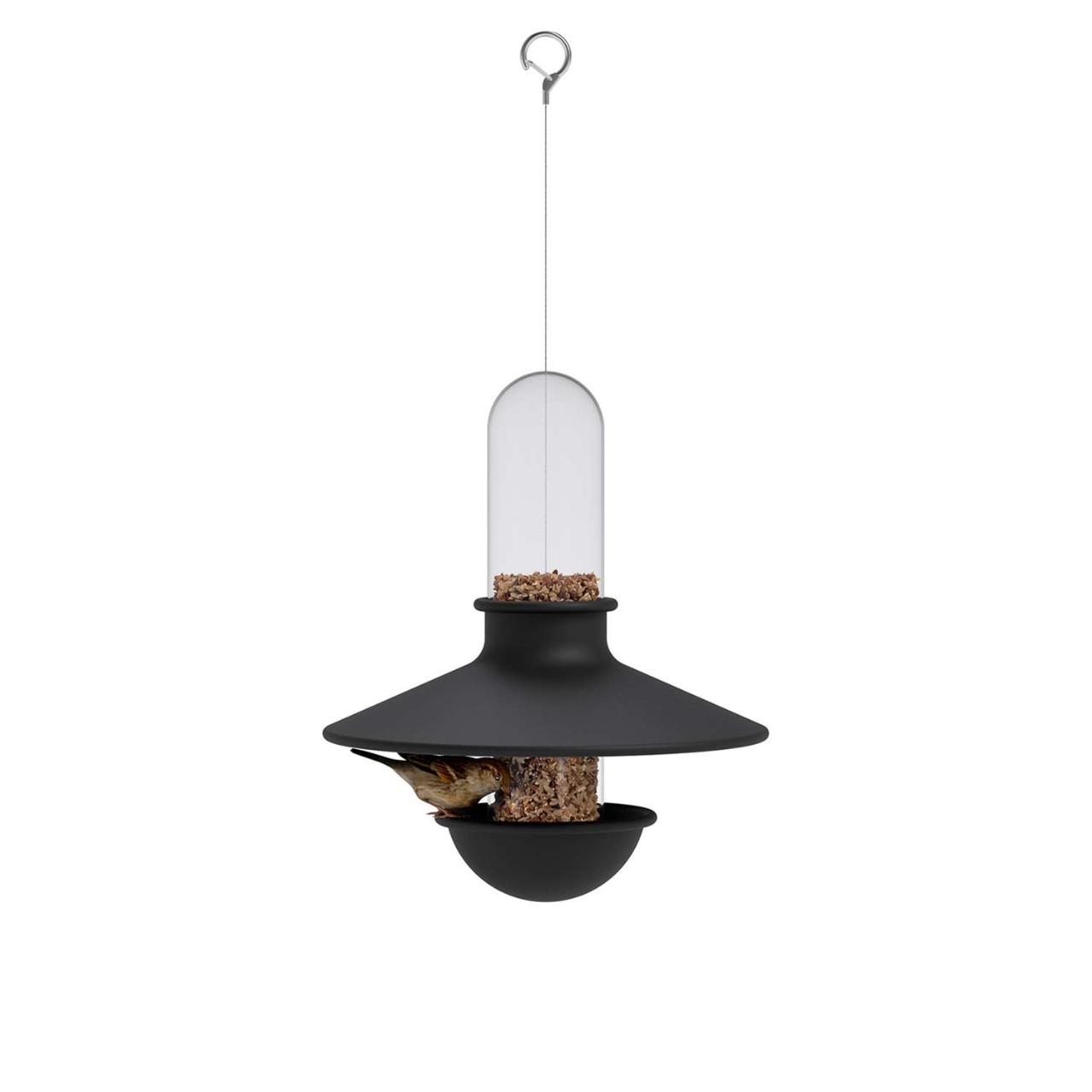 De luxe birdfeeder - black