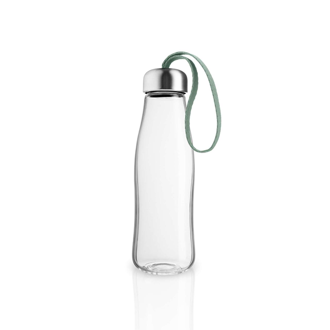 Gourde en verre - 0,5 litres - Faded green