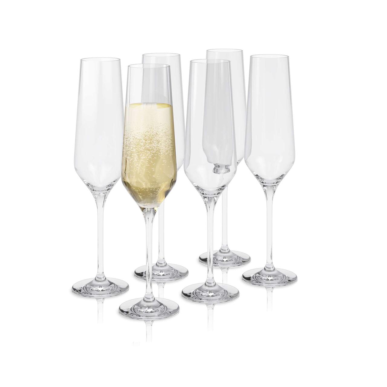 Legio Nova champagneglas - 26 cl - 6 st.