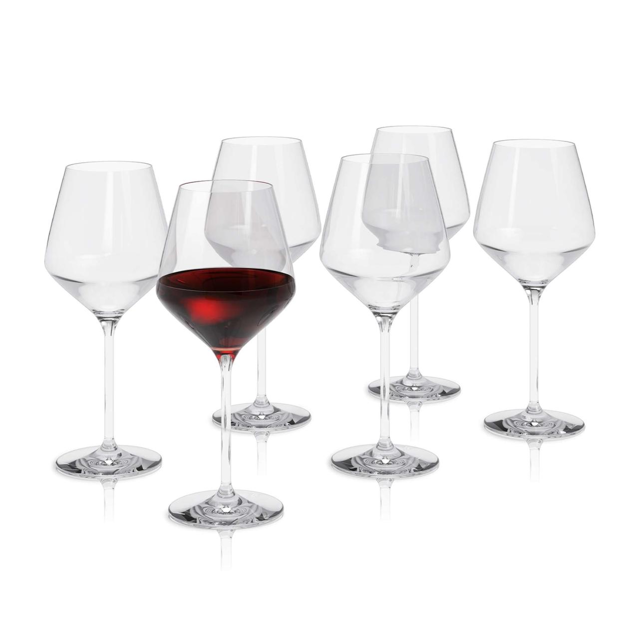 Six verres à vin rouge Legio Nova - 45 cl