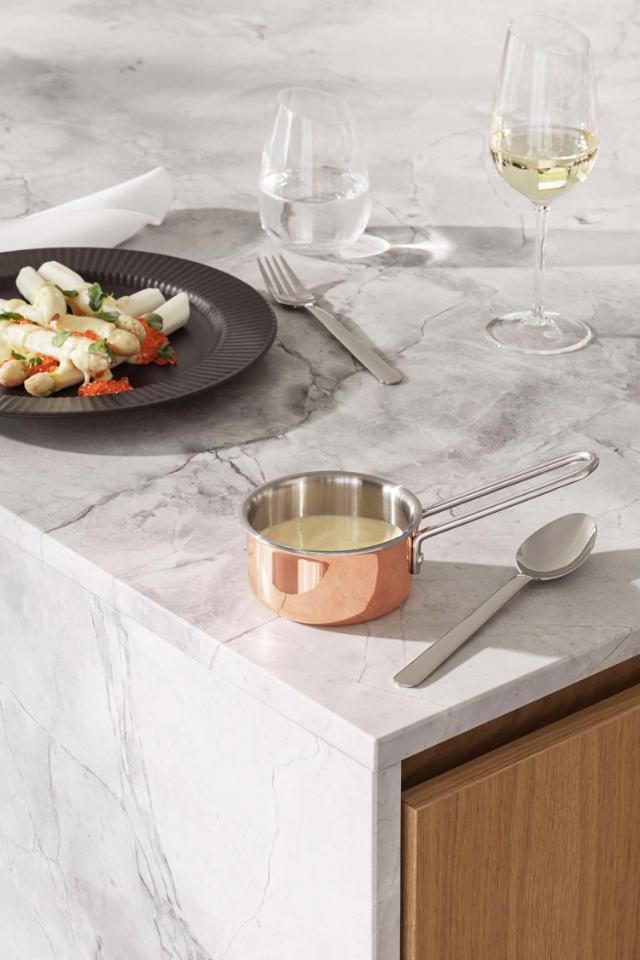 Copper servering saucepan - 0.3 l