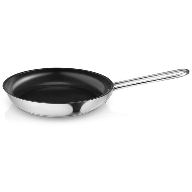 Stainless steel frying pan - 24 cm - ceramic Slip-Let®️ non-stick