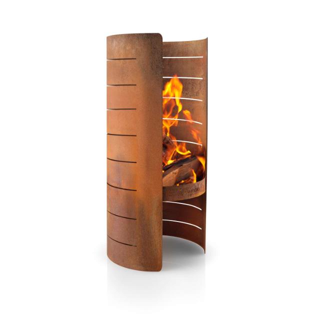 FireCylinder Gartenkamin - Corten stål