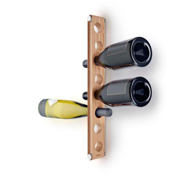 Hanging wine rack - Nordic kitchen - Holds up to eight bottles