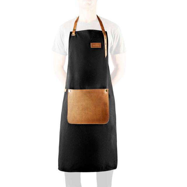 Apron - Canvas and leather - One size