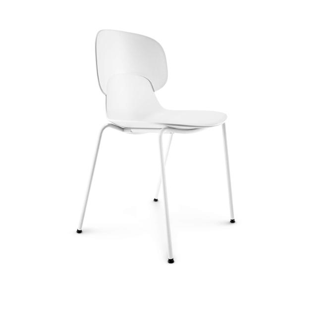 Combo dining chair - White
